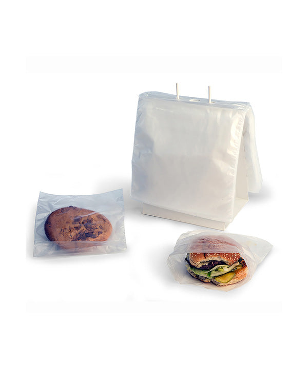 6.5" X 7" 0.55 Mil Deli Bags Saddle Pack Bags