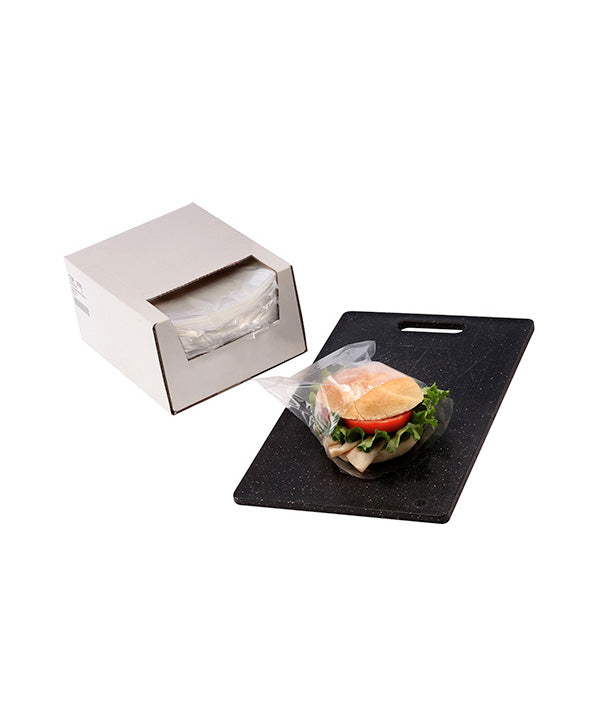 7" x 7" 0.75 Mil Flip Top Sandwich Bags