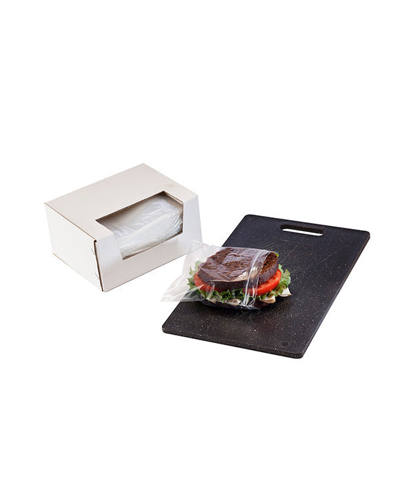 6.5" x 6" 1 Mil Zip Locking Sandwich Bags