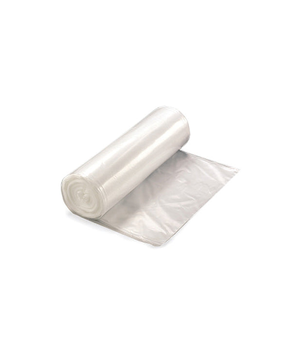 31 to 33 Gallon LLDPE Can Liners 33" x 39", 1.2 Mil Bags on Rolls, Clear